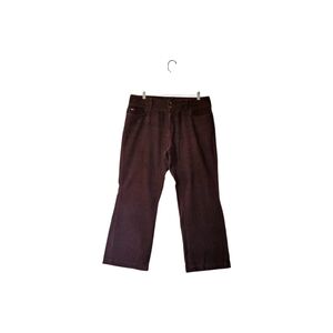 Tommy Hilfiger‎ Plus Size Cotton Brown Courdoroy Pants Trousers Women Size 16